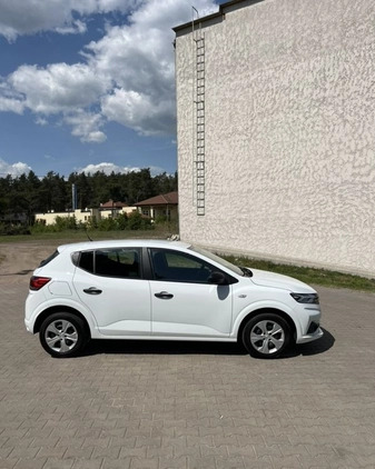 Dacia Sandero cena 42900 przebieg: 46125, rok produkcji 2021 z Wągrowiec małe 436